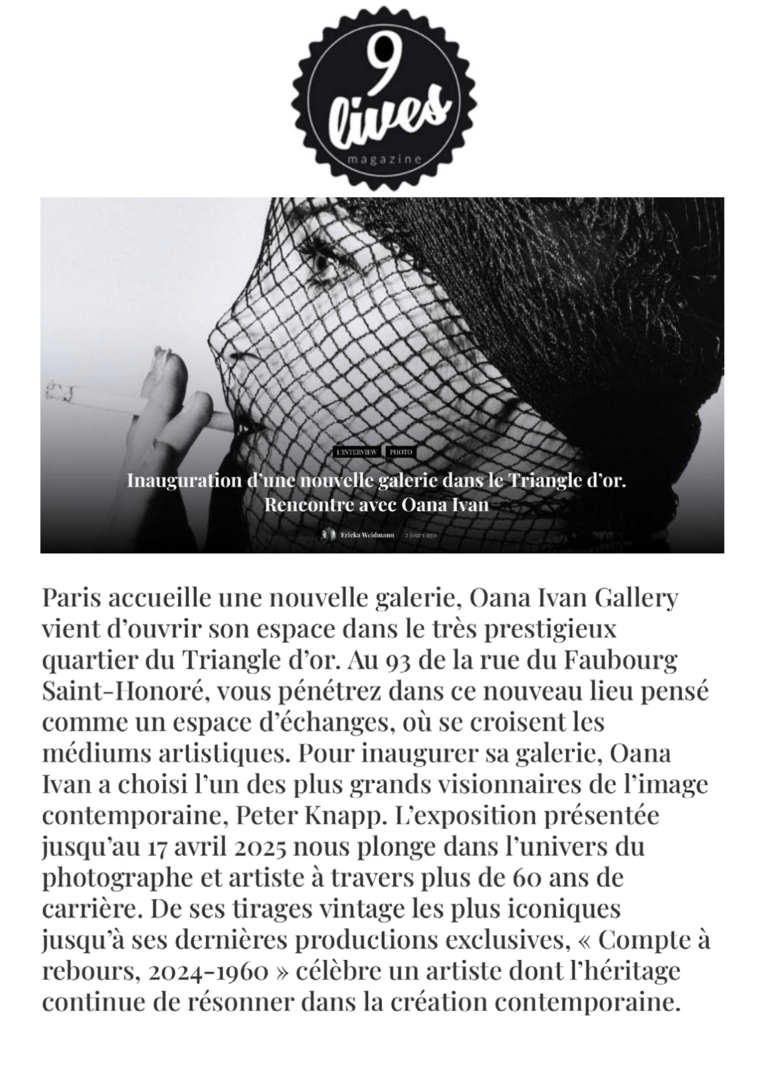 Oana Ivan Gallery - 9lives Magazine