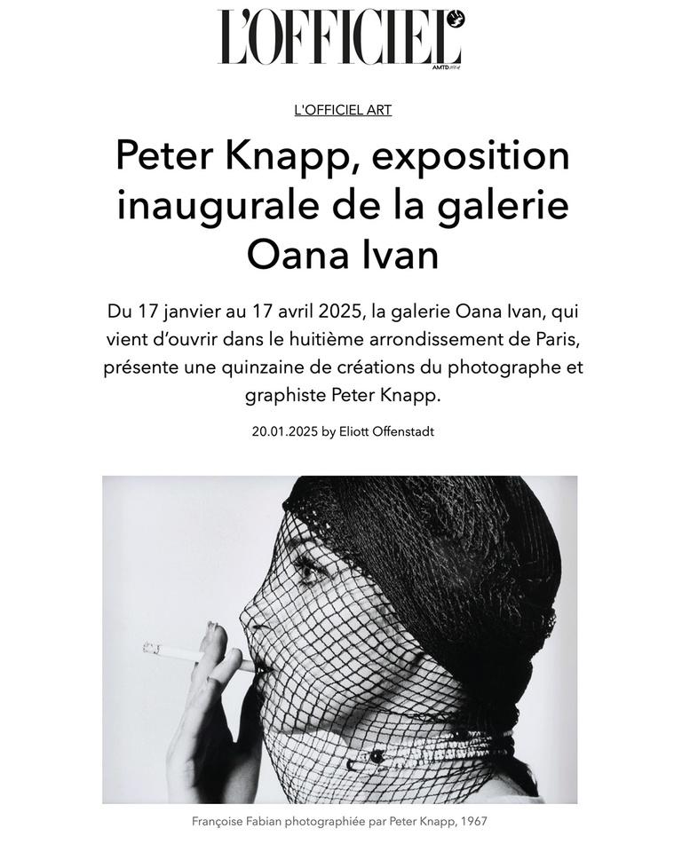Oana Ivan Gallery - L'Officiel Art