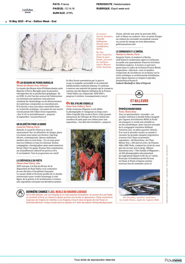 Oana Ivan Gallery - Les Echos 